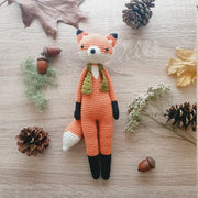Rupert the Fox – Crochet Amigurumi Pattern 🦊