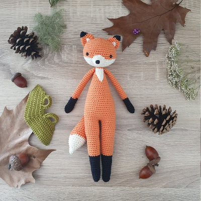 Rupert the Fox – Crochet Amigurumi Pattern 🦊