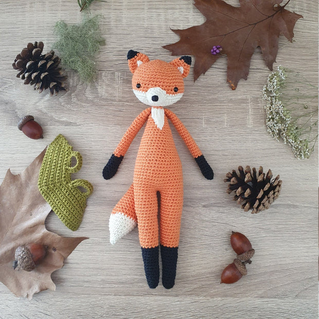 Rupert the Fox – Crochet Amigurumi Pattern 🦊