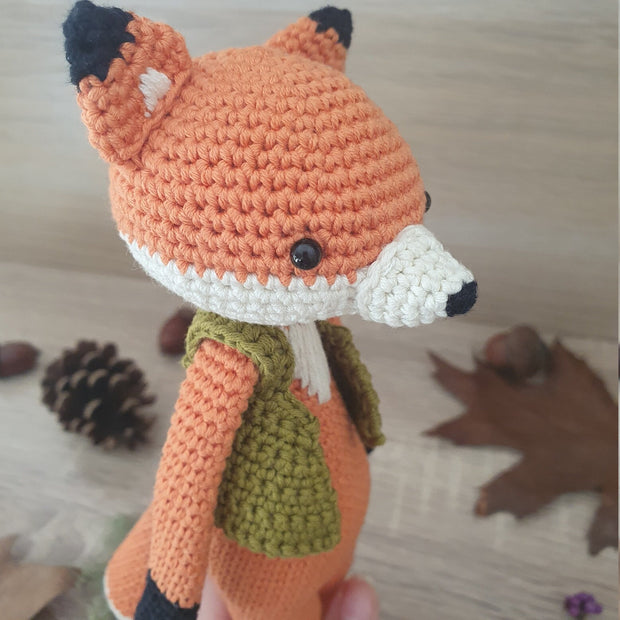 Rupert the Fox – Crochet Amigurumi Pattern 🦊